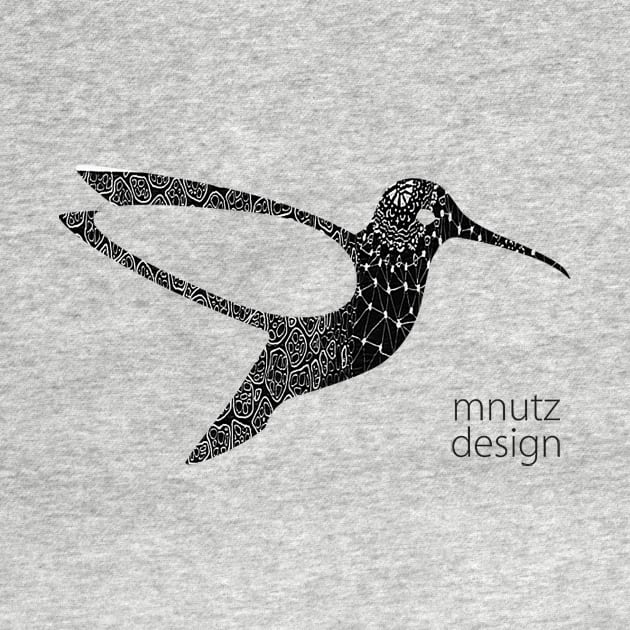 mnutzDesign - Logo - Kolibri - cell nucleus by mnutz